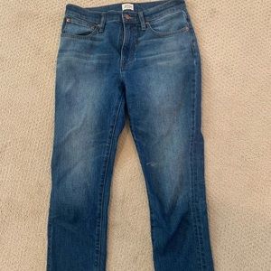 J.Crew straight leg jeans size 27 (RUN BIG)